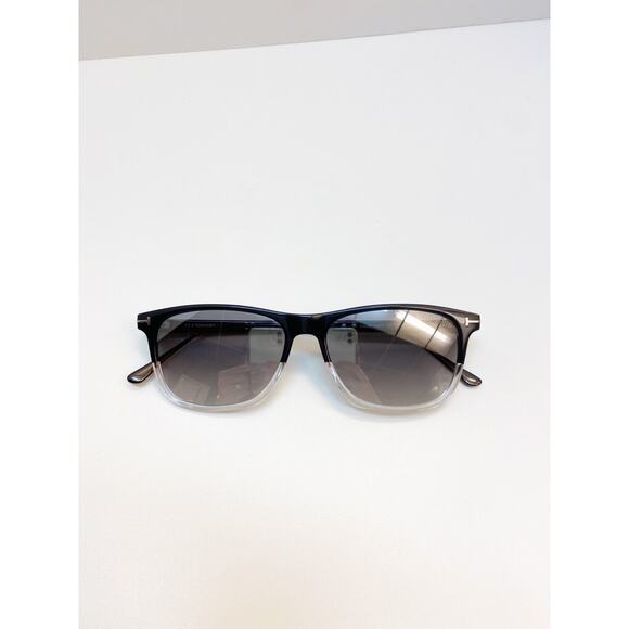 Authentic Tom Ford FT 0813 Caleb Black Ruthenium/smoke Gradient - Picture 2 of 8
